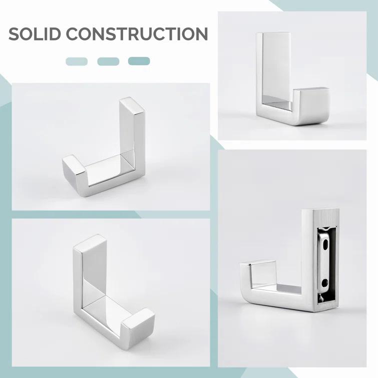 Stainless Steel Bathroom Wall Mounting Robe Hook