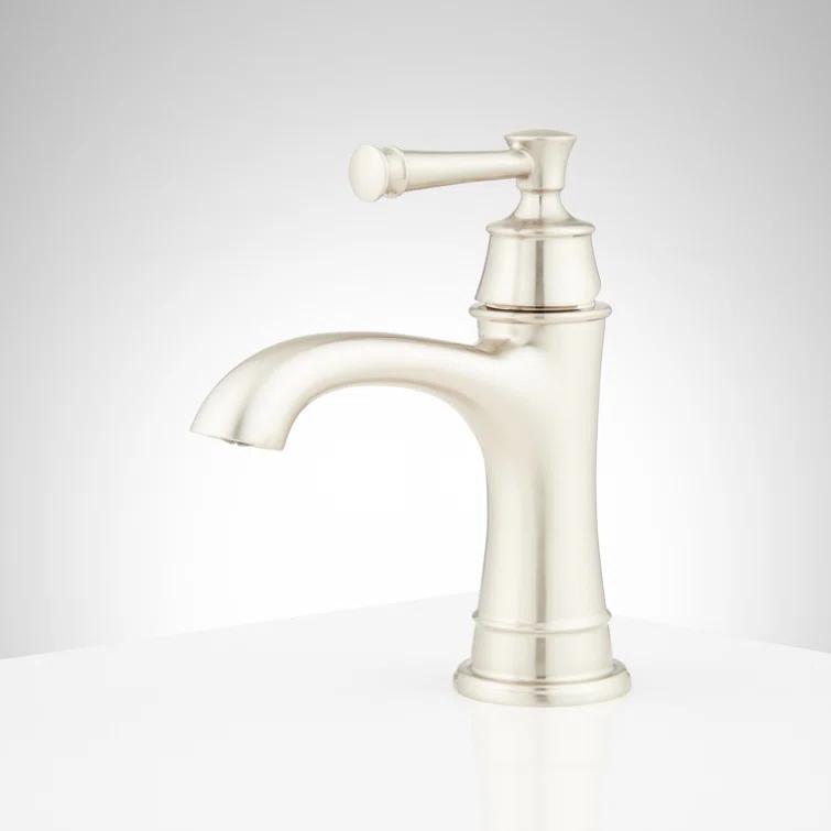 Beasley 1.2 GPM Single Hole Bathroom Faucet with Pop-Up Drain Assembly