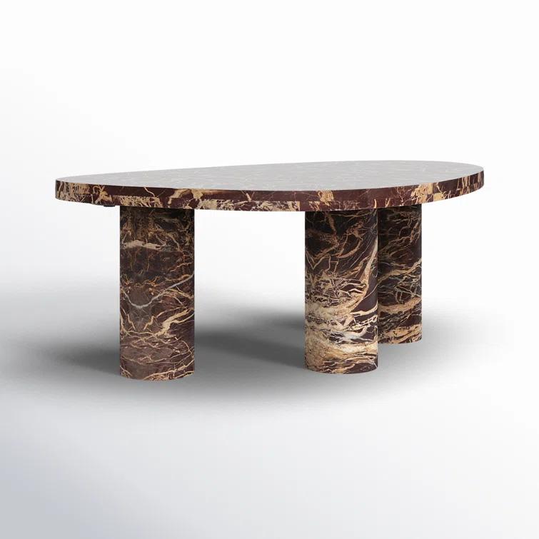 Mariano Coffee Table - Merlot Marble / Small