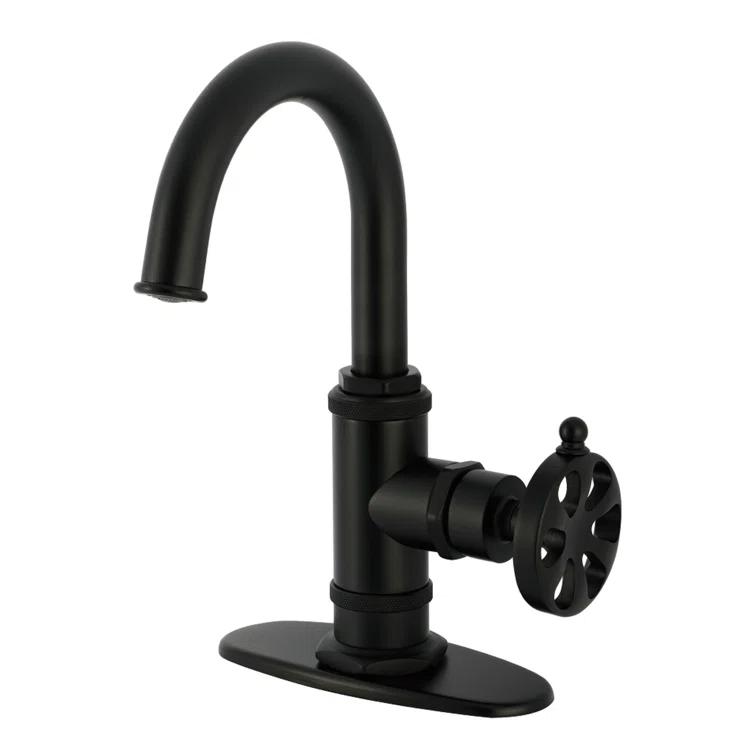 Kingston Brass Belknap Single-Handle 1-Hole Deck Mount Bathroom Faucet