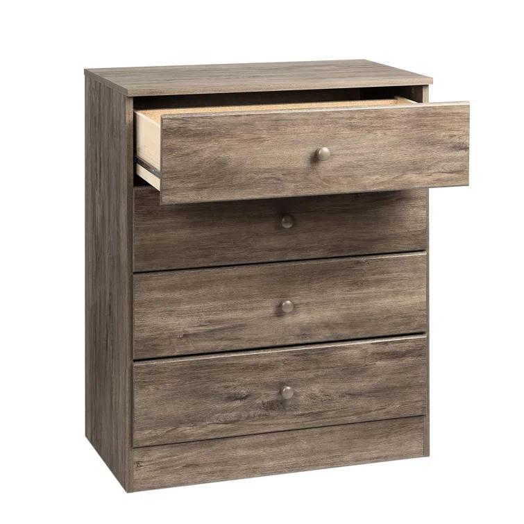 Mcclarrie Simplistic 4 Drawer 30" W Dresser