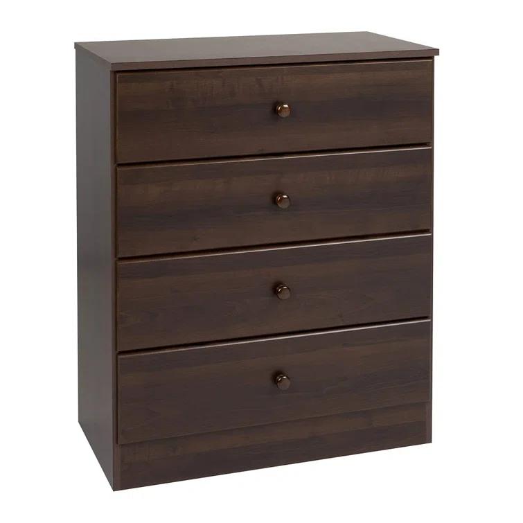Mcclarrie Simplistic 4 Drawer 30" W Dresser