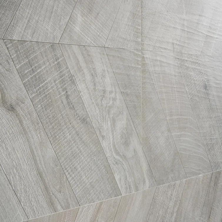 Chevron 24 in. x 48 in. Matte Porcelain Floor and Wall Tile (15.49 Sq. Ft. / Case)