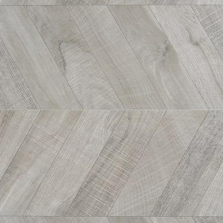Chevron 24 in. x 48 in. Matte Porcelain Floor and Wall Tile (15.49 Sq. Ft. / Case)