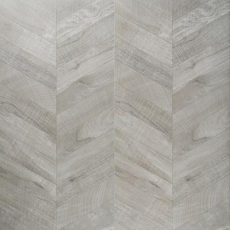 Chevron 24 in. x 48 in. Matte Porcelain Floor and Wall Tile (15.49 Sq. Ft. / Case)