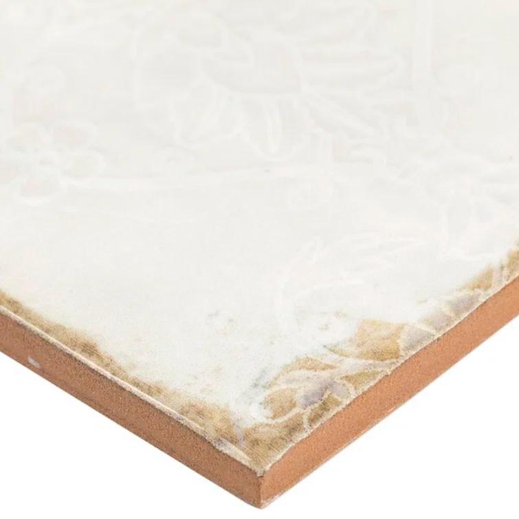 TileBar Angela Harris Dunmore Blu 8X8 Matte Ceramic Floor Tile | Perigold