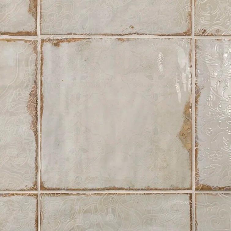 TileBar Angela Harris Dunmore Blu 8X8 Matte Ceramic Floor Tile | Perigold