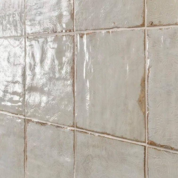 TileBar Angela Harris Dunmore Blu 8X8 Matte Ceramic Floor Tile | Perigold