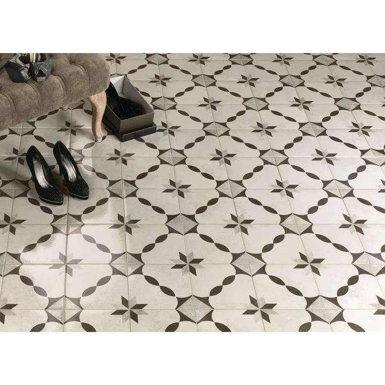 Emser Tile Pagoni 9 In. X 9 In. Glossy Porcelain Wall Tile (10.42 Sq. Ft./Case)
