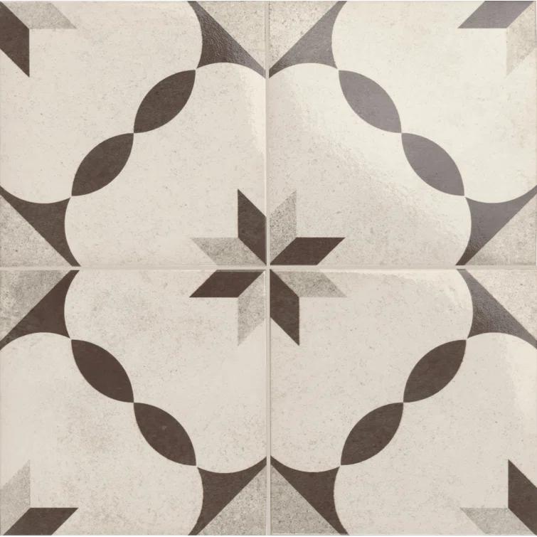 Emser Tile Pagoni 9 In. X 9 In. Glossy Porcelain Wall Tile (10.42 Sq. Ft./Case)