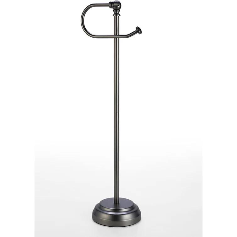 Kiflic L09727SQGQ Free Standing Toilet Paper Holder