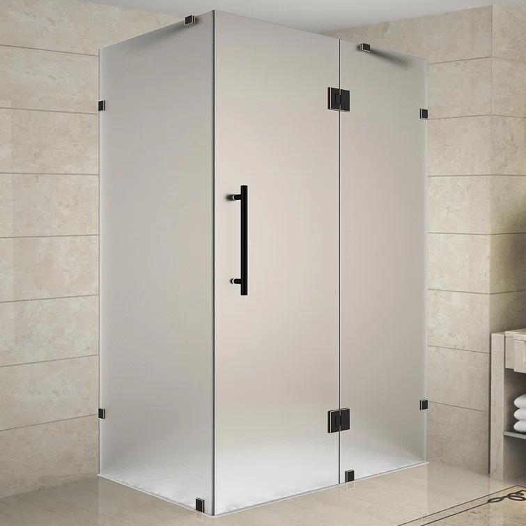 Aston Avalux Rectangle Hinged Shower Enclosure SEN987F-CH-4038-10