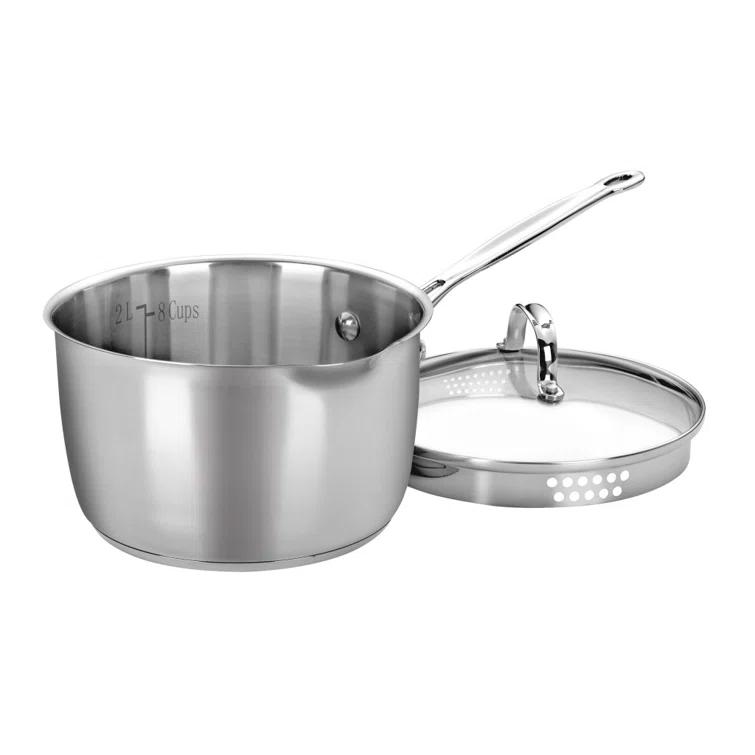 Cuisinart Chef's Classic Stainless Steel Saucepan with Cover