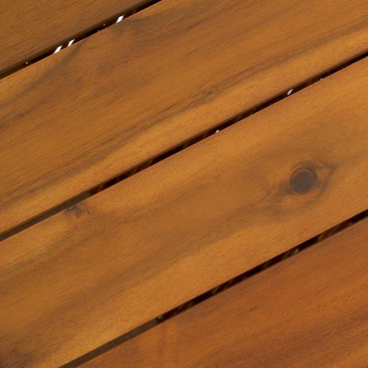 SAFAVIEH Couture Anguilla Outdoor Patio Round Wicker Coffee Table with Storage, Natural