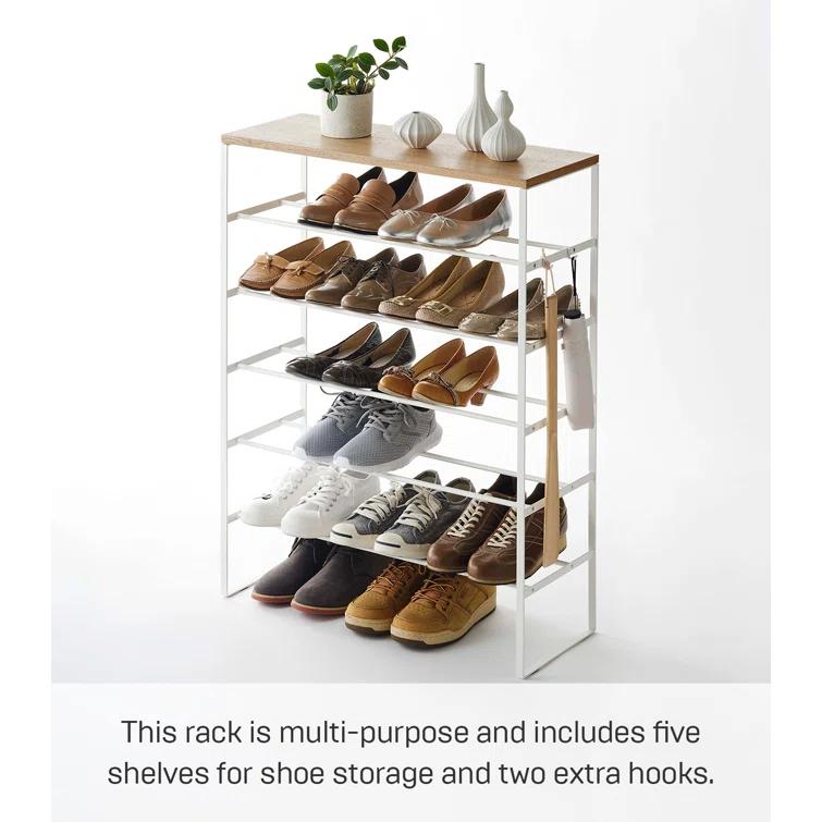 Yamazaki Tiered Shoe Rack