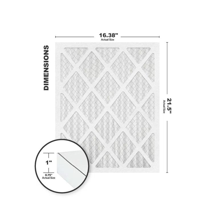 Accumulair Universal Air Filter for Air Conditioner (Set of 4)