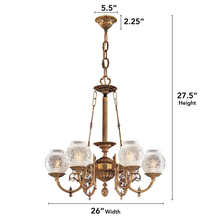 6 - Light Classic / Traditional Chandelier
