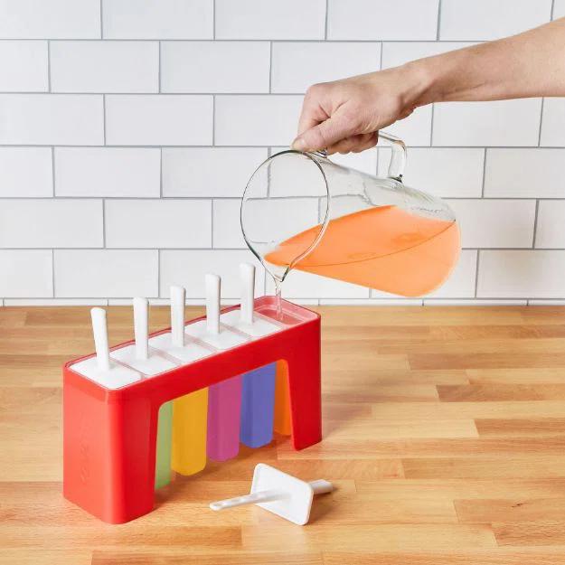 Tovolo Modern Pop Molds with Tray (Set of 6) (Set of 6)