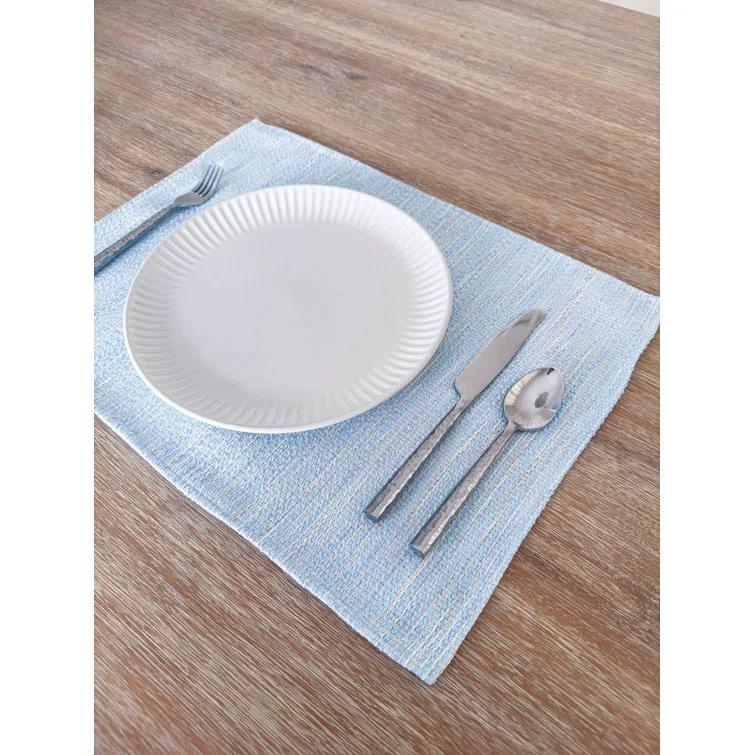 Anaya Acrylic Striped Rectangle Placemat