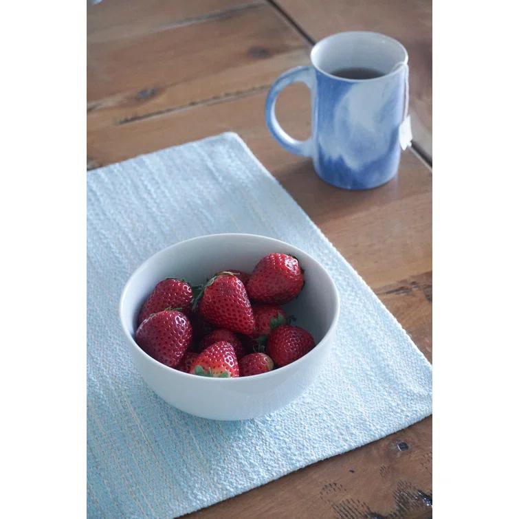 Anaya Acrylic Striped Rectangle Placemat