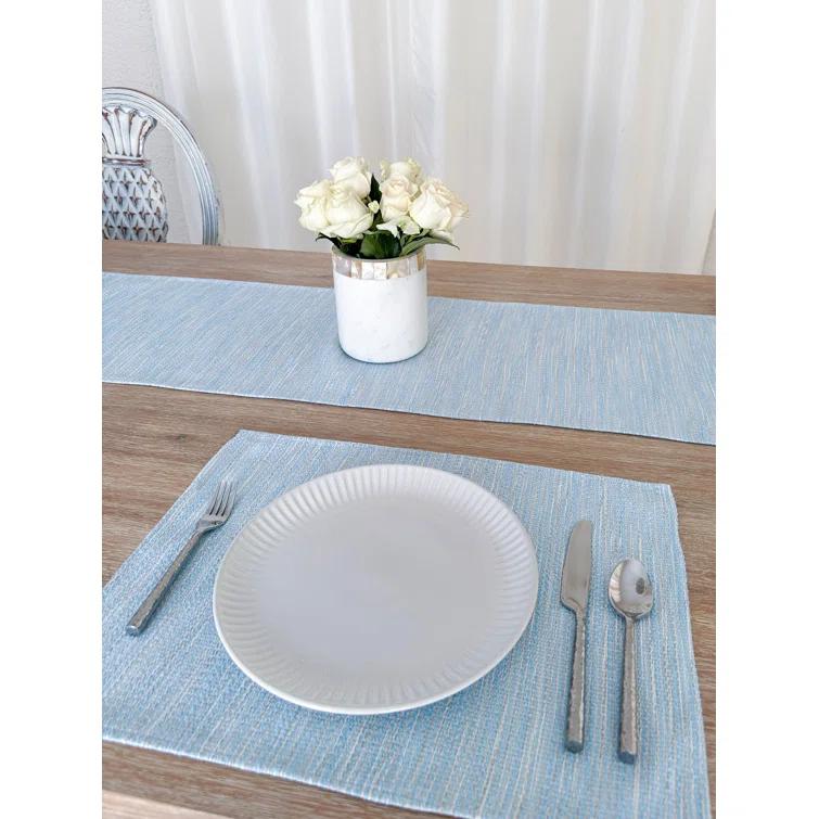 Anaya Acrylic Striped Rectangle Placemat
