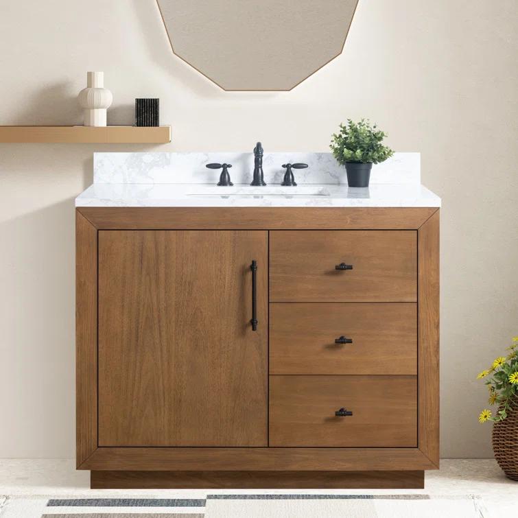 42" Single Bathroom Vanity Set