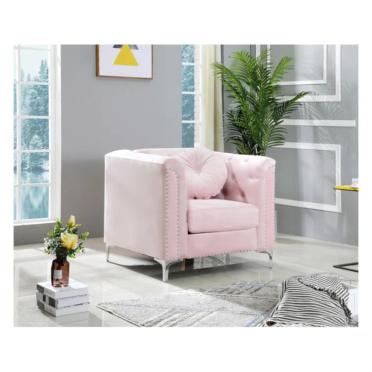 Soho Velvet Chesterfield Chair