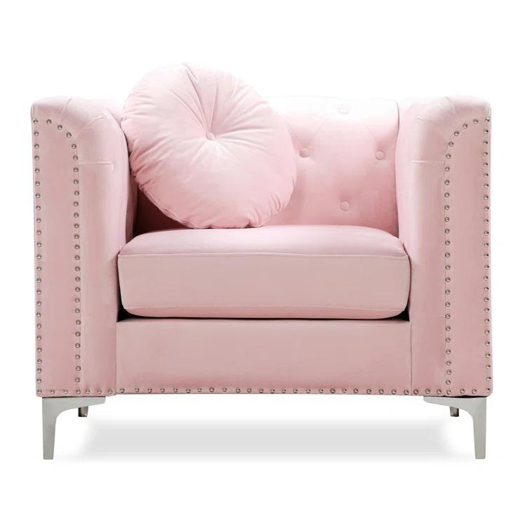 Soho Velvet Chesterfield Chair
