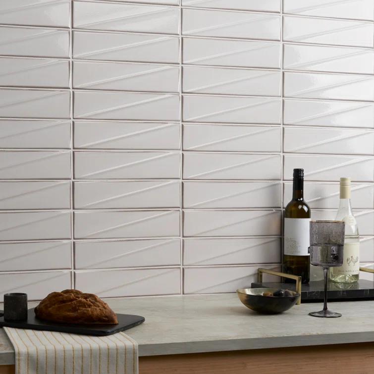 Highnote 2.99 In. X 12 In. Glossy Ceramic Subway Wall Tile (4.99 Sq. Ft. / Case)