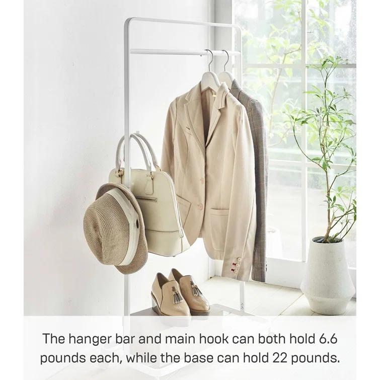 Yamazaki Home Kids Clothes Rack, Steel, Wheels