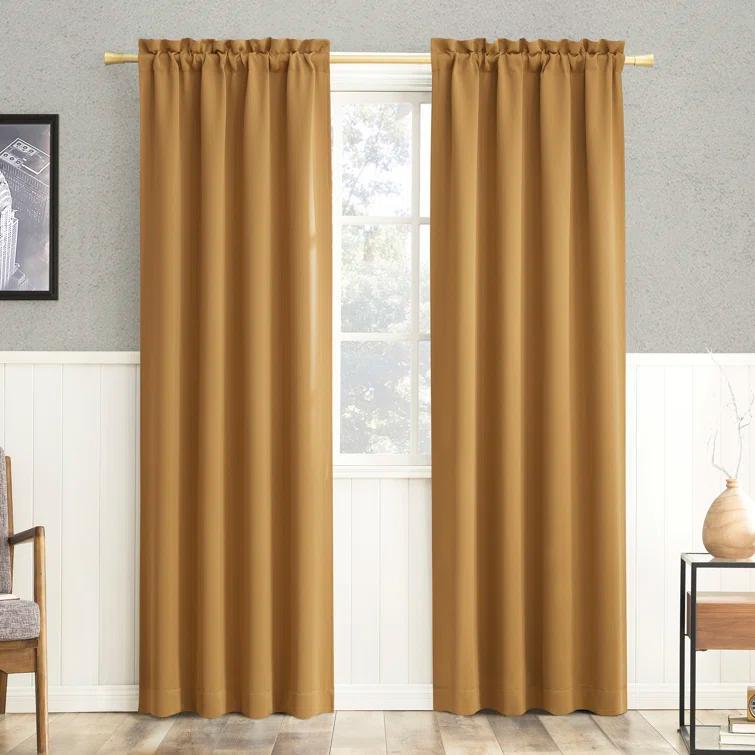 Wayfair Basics® Thermal Blackout Rod Pocket Curtain Panel