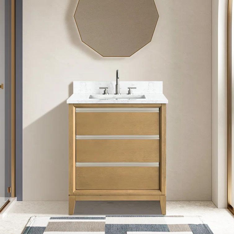 30 Single Bathroom Vanity with Top