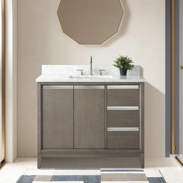 42 Single Bathroom Vanity with Top