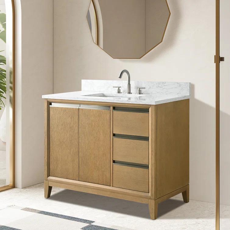 42 Single Bathroom Vanity with Top
