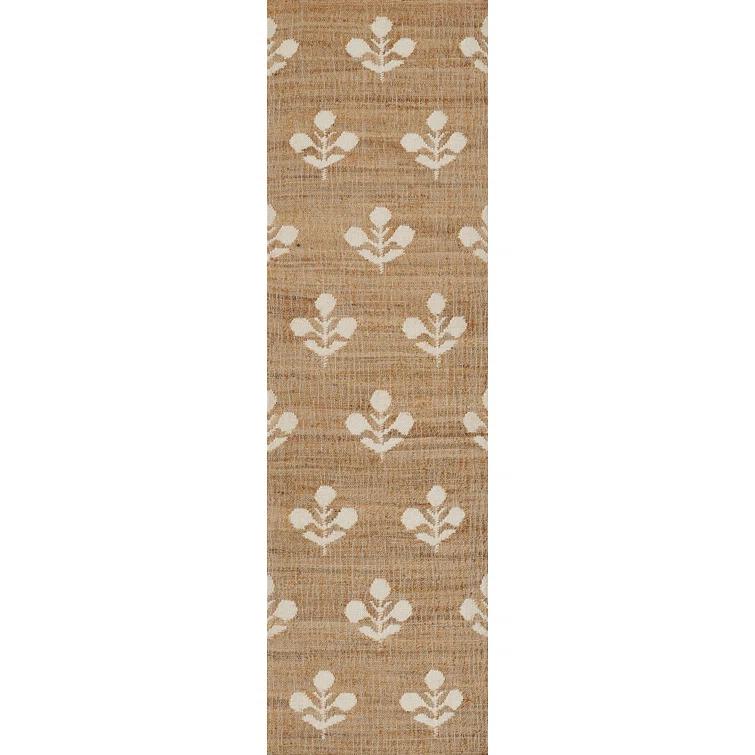 Erin Gates by Momeni Orchard Bloom Natural Hand Woven Wool and Jute Area Rug