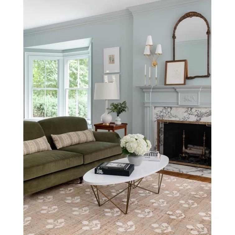 Erin Gates by Momeni Erin Gates by Momeni Orchard Bloom Natural Hand Woven Wool and Jute Area Rug