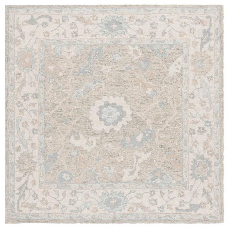 Safavieh Ebony Hand Tufted Wool Pile Oriental Rug