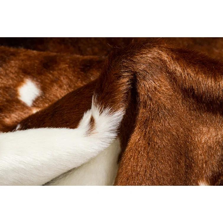 Middletown Power Loom Brown/White Rug