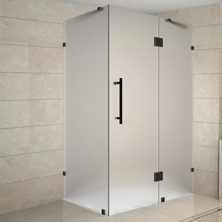 Aston Avalux Rectangle Hinged Shower Enclosure SEN987F-CH-4038-10