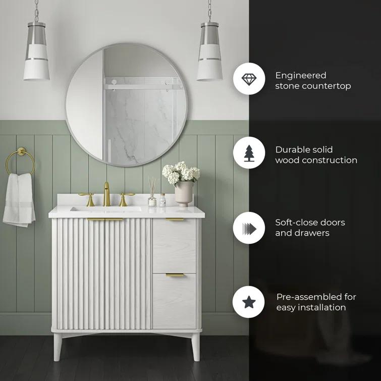 Gabi 36 in. Single Sink Bathroom Vanity