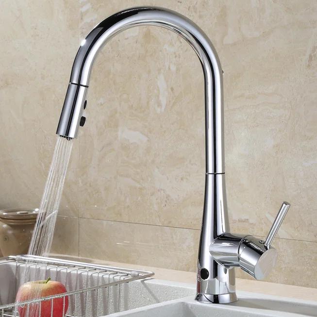 RunFine Group Pull Down Touchless Kitchen Faucet