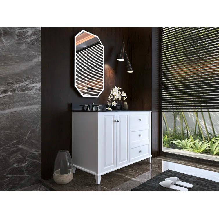 Hannah 48'' Single Bathroom Vanity with Quartz Top