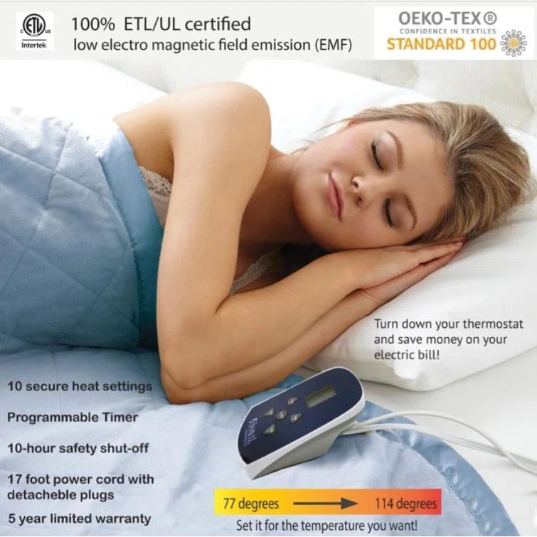 Micro Flannel® Micro Flannel® 7 Layers of Warmth® Electric Blanket