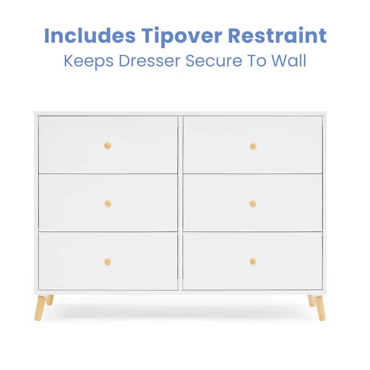 Delta Children Essex 6 Drawer Dresser