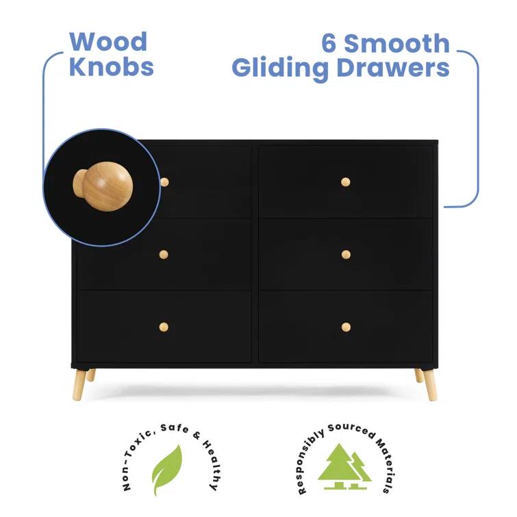Delta Children Essex 6 Drawer Dresser