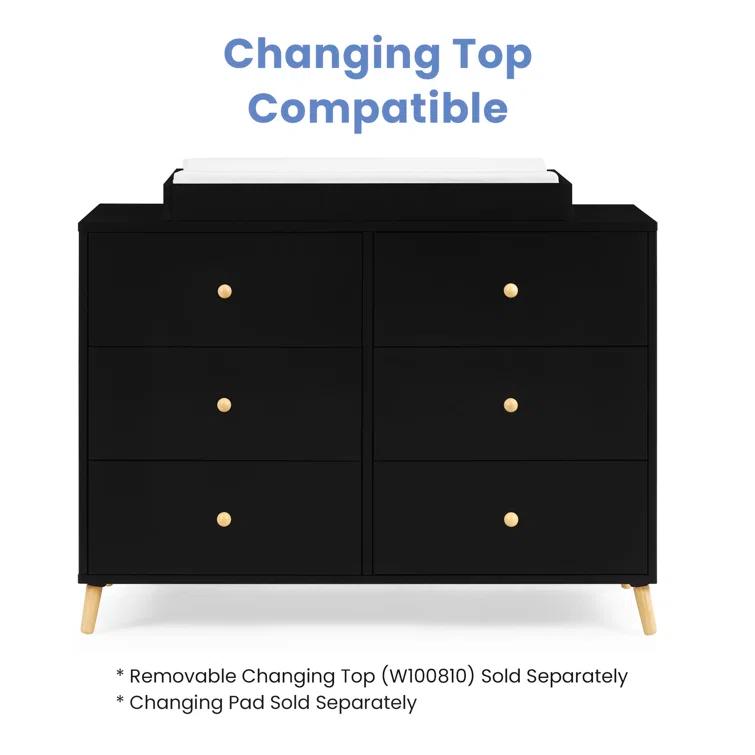 Delta Children Essex 6 Drawer Dresser