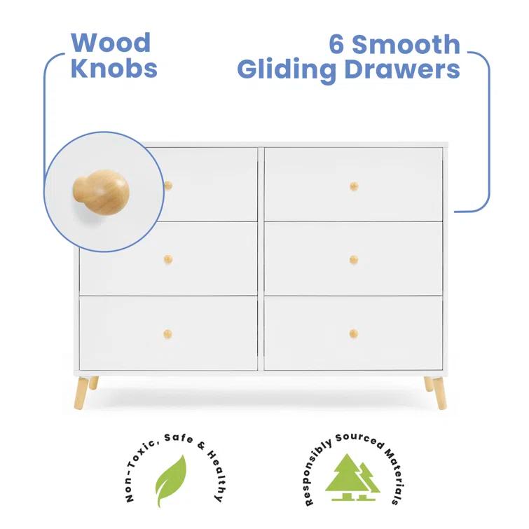 Delta Children Essex 6 Drawer Dresser