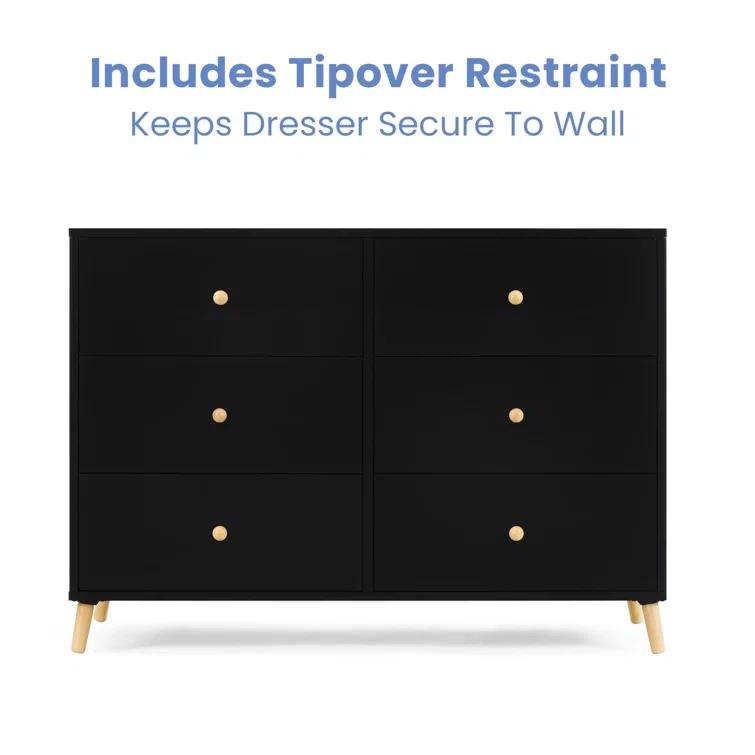 Delta Children Essex 6 Drawer Dresser