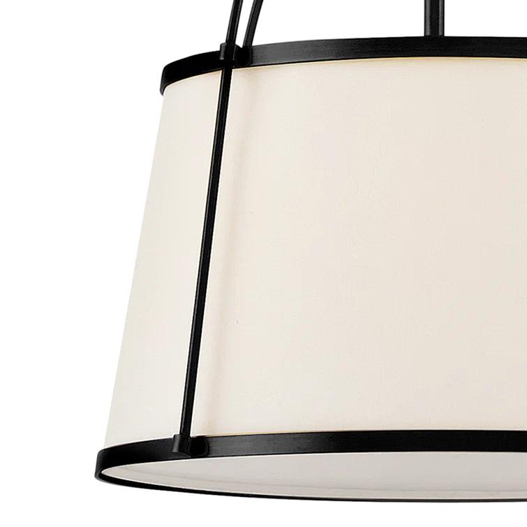 Hinkley Clarke Large Drum Two-Tone Pendant