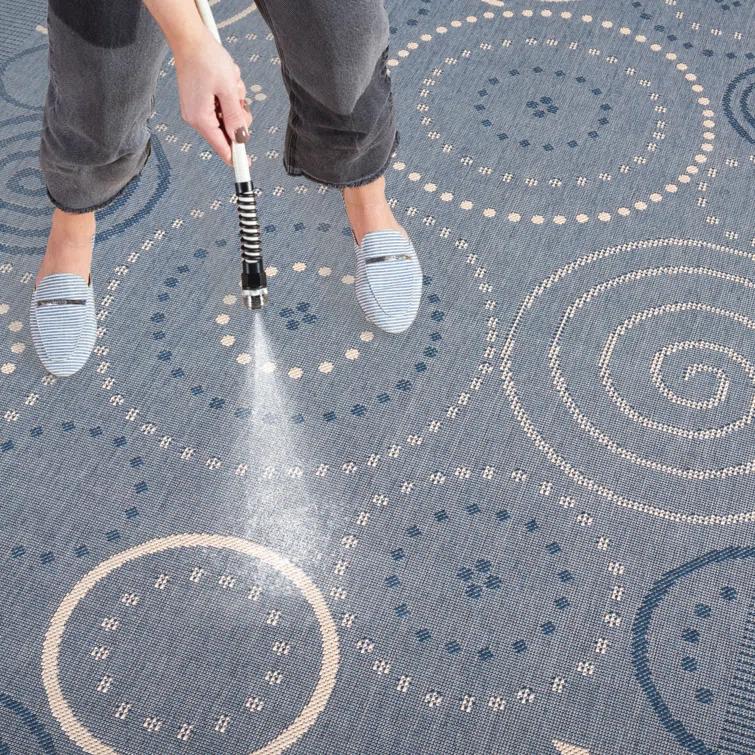 Anjeli Performance Geometric Rug